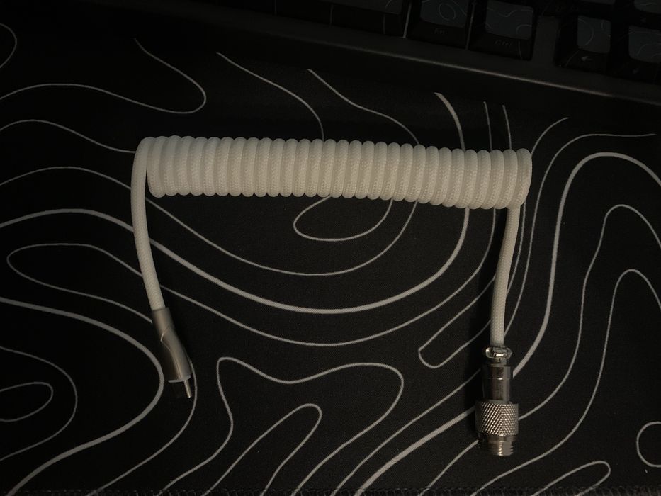LANO USB – Type-C спіральний кабель для ігрових клавіатур
