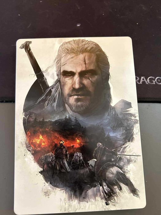 SteelBook Wiedzmin 3 PC z grą i ścieżką dzwiękową