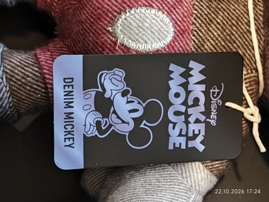 Колекційна іграшка Denim Mickey - Disney Mickey mouse НОВА