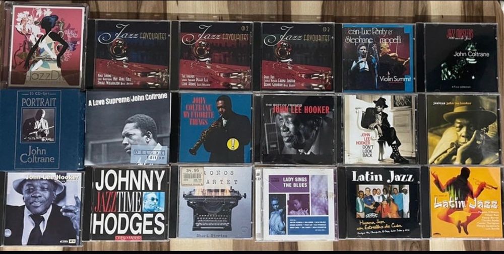 Colecção de CDs de Blues e Jazz G - Z