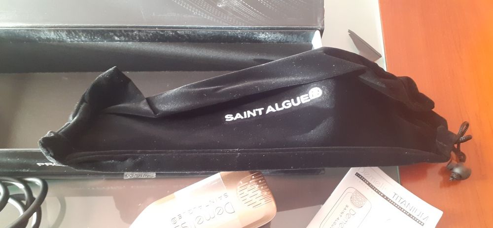 Placa de cabelo a vapor saint algue
