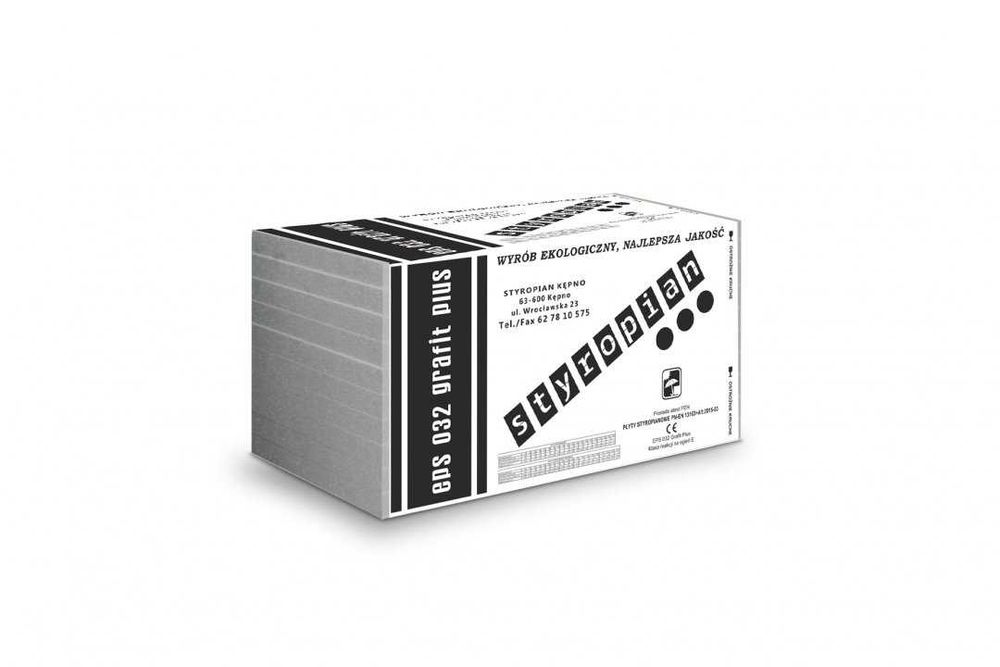Styropian grafitowy ociepleniowy EPS 033  265zł/m3