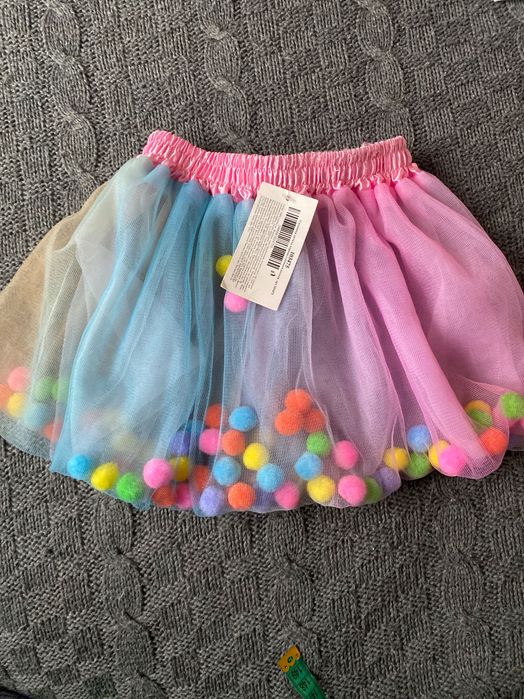 Спідничка з китицями всередині, нова  , 2-4 роки