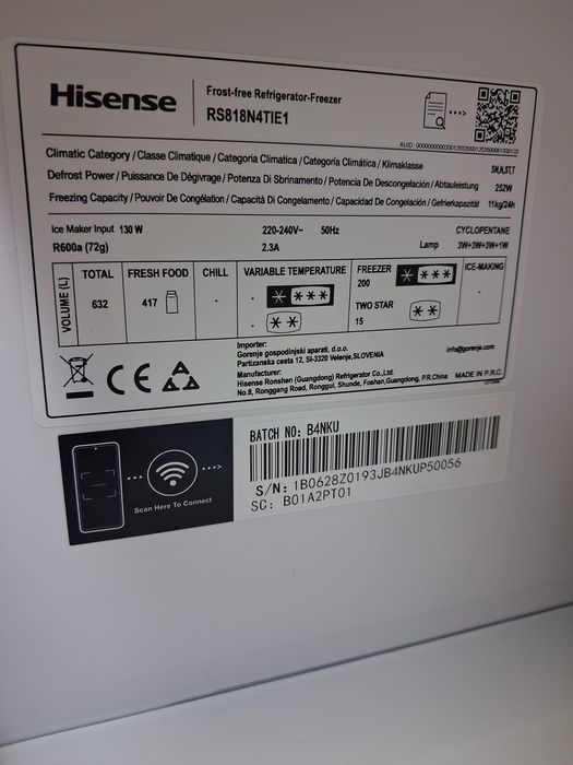 Frigorífico Americano Samsung