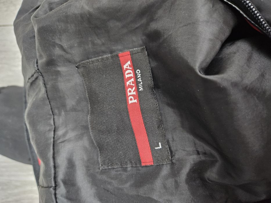 Prada kurtka pikowana ocieplana zimowa