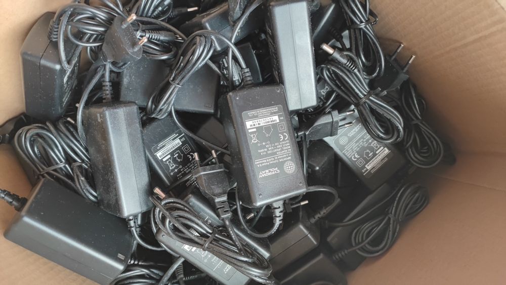 5 sztuk zasilacz do dekodera cyfrowego Polsatu i taśm LED