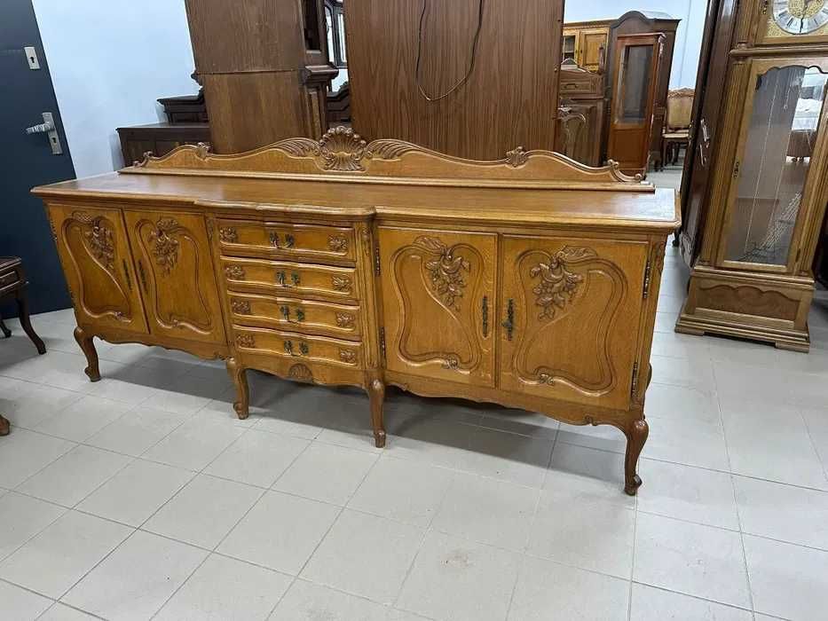 Francuski komplet mebli– komoda + witryna w stylu Ludwikowskim.