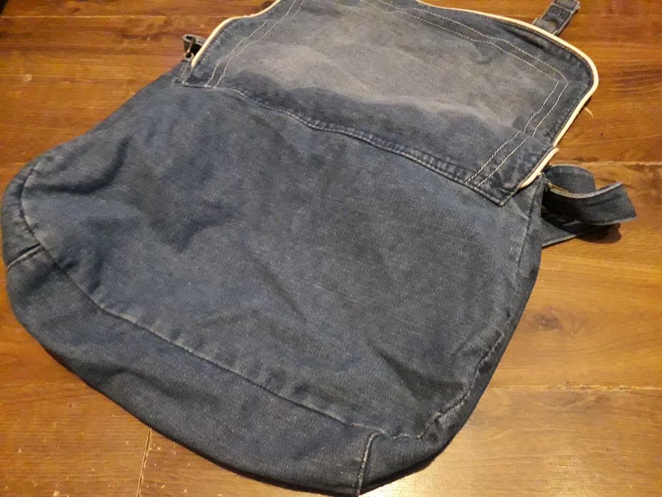 torebka na pasku dżinsowa