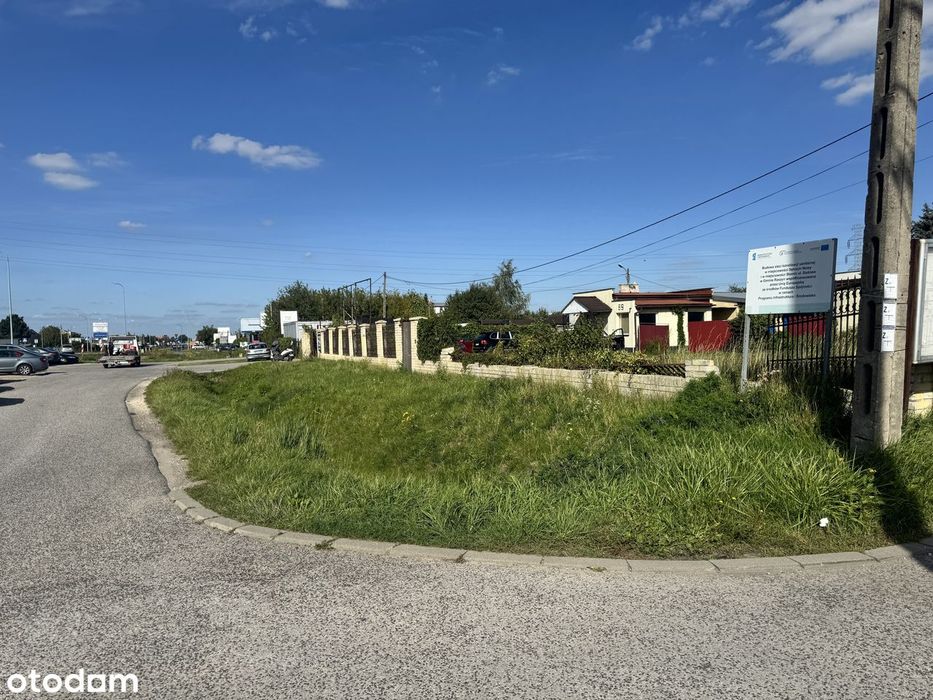 pod usługi, narożna, Sękocin Nowy Al. Krakowska - Widok 3