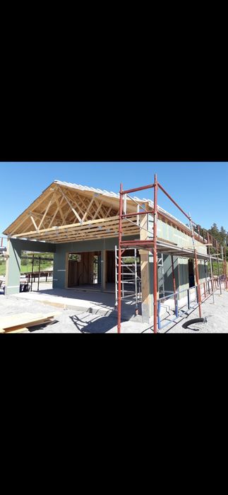 Płyty fundamentowe.Domy szkieletowe .