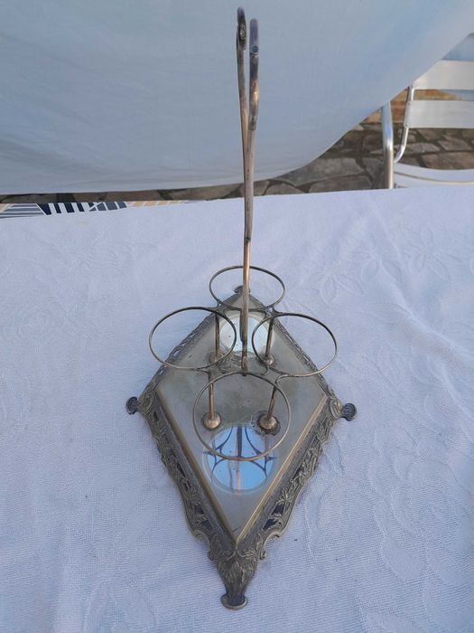 Galheteiro em Prata muito antigo