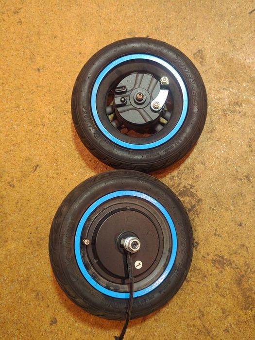 Hulajnoga elektryczna Neoline T28 Silnik i przednie koło