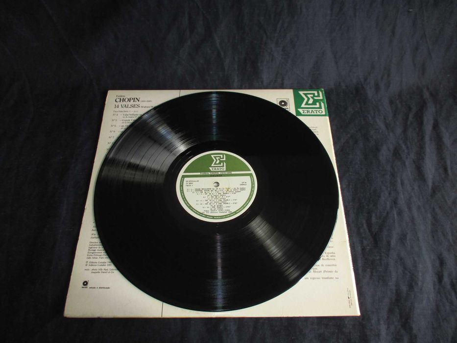 Disco LP Vinil Maria João Pires Chopin Valses Números 1-14