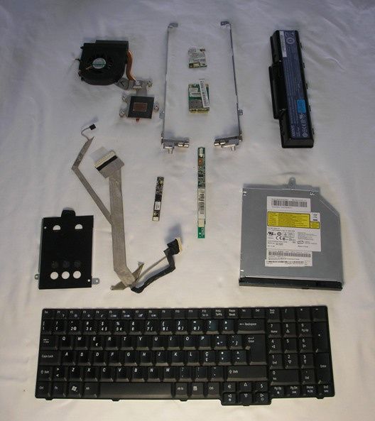Acer laptop parts for various models: 3200, 7000, 6920, 7520,64738832419970123