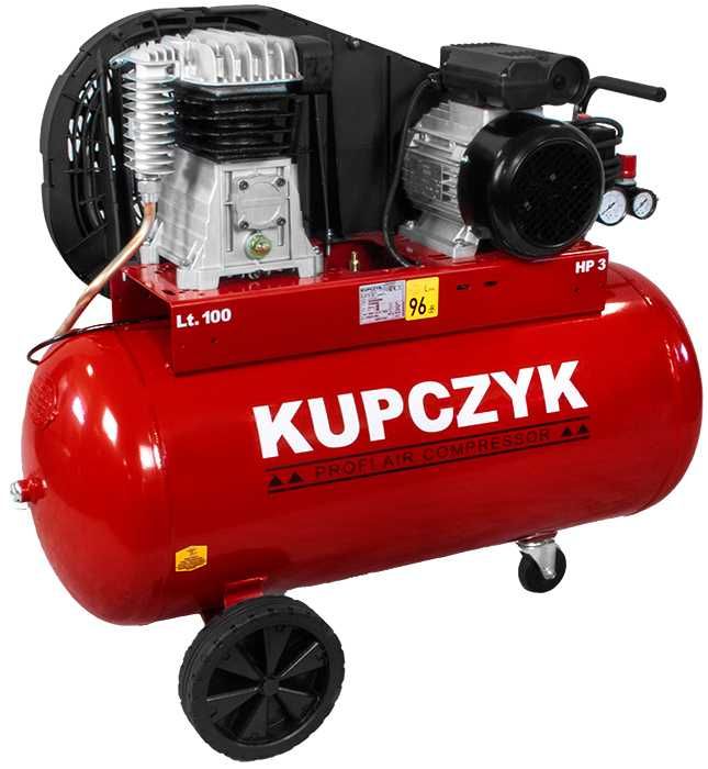 Kompresor Tłokowy Sprężarka Kupczyk 100 L 2,2 KW 230V Wysyłka 0zł