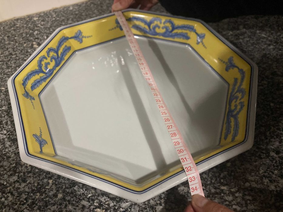 Prato oitavado grande - Vista Alegre