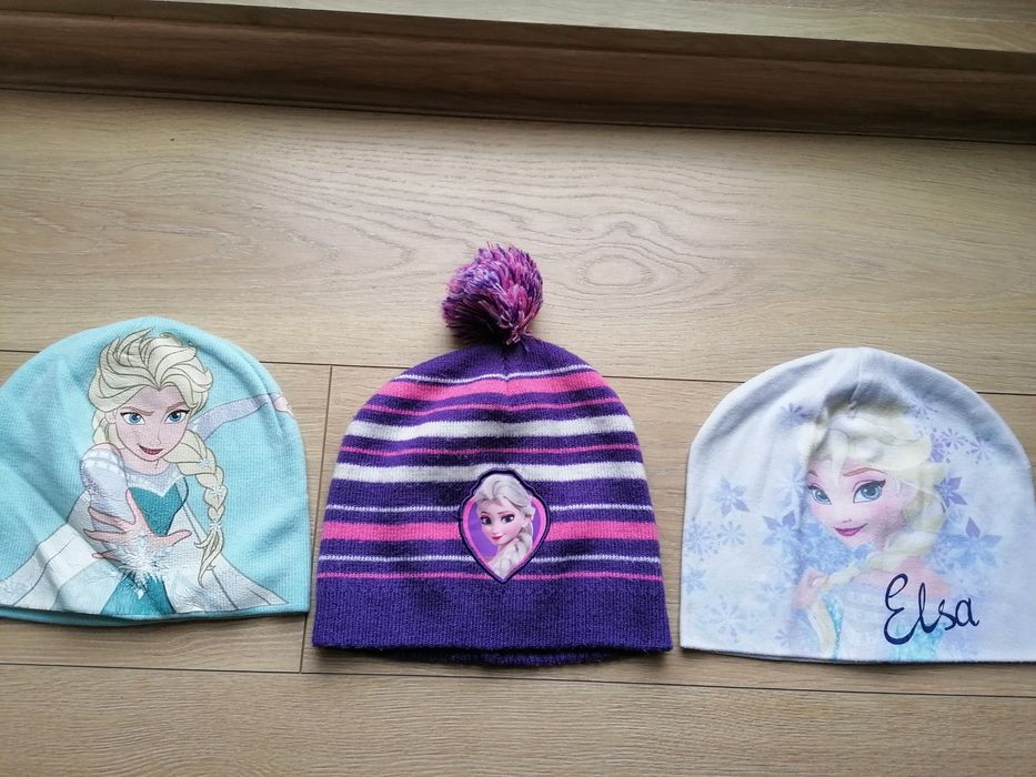 Czapki dla dziewczynki rozm ok 50-52