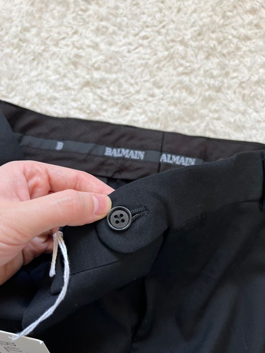 Spodnie Balmain Paris czarne nowe z metkami