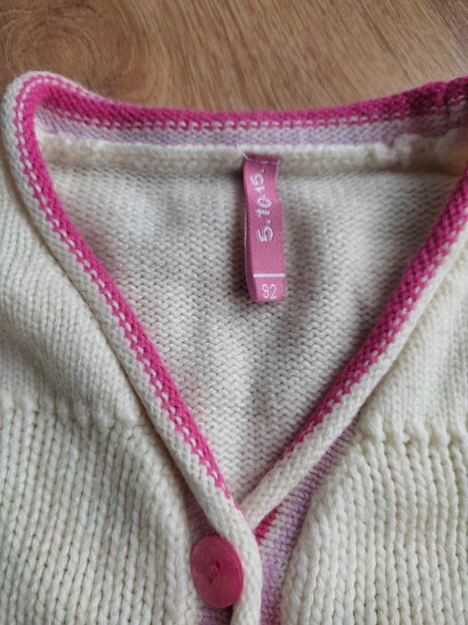 Sweterek 5-10-15 rozm. 92