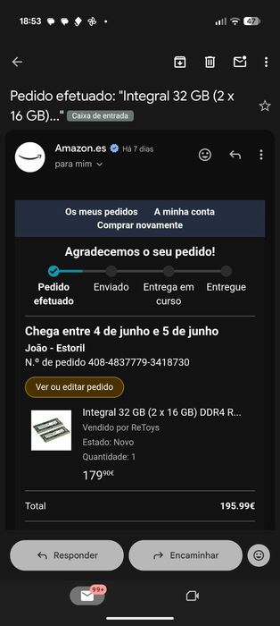 MEMORIA RAM SODIMM nova 16 GB DDR4 pc4 19200 2400 mhz CL 15