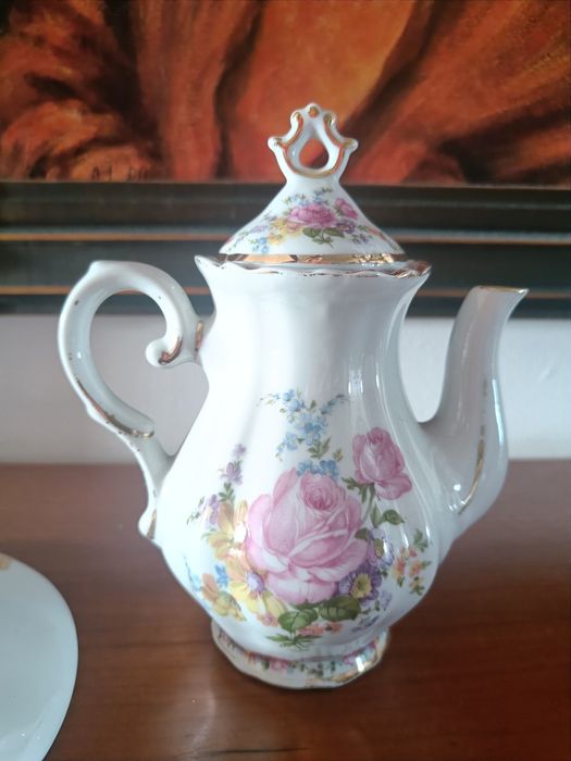 Prato e bule Limoges443589231442012163