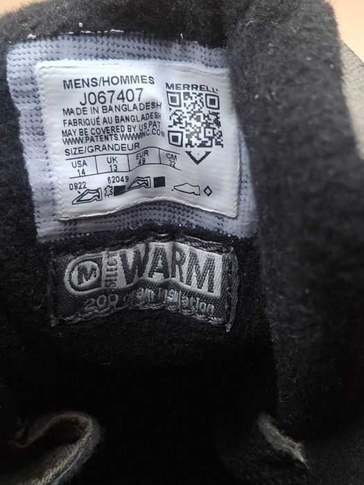 Черевики Merrell Thermo Akita Mid Waterproof Нові 49р.