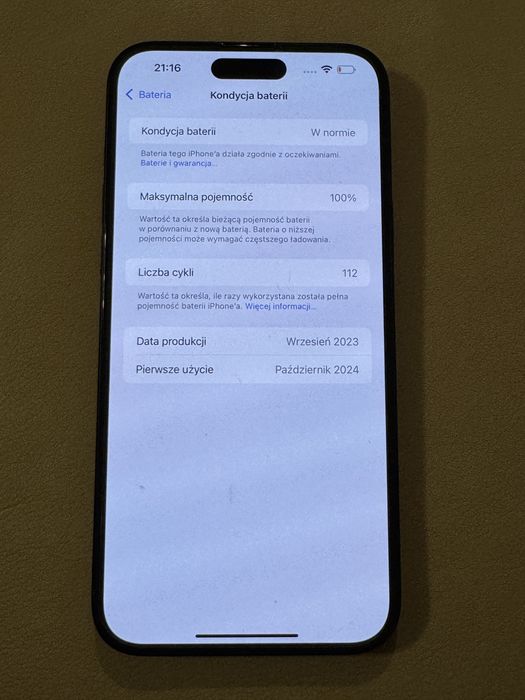 Iphone 15 Plus używany