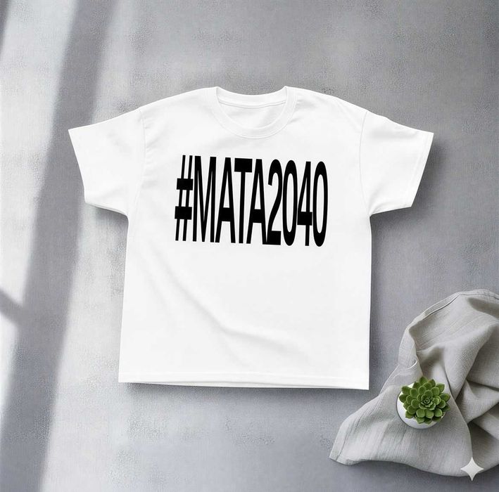 Mata #MATA2040 Koszulka Koncertowa Biała Nowa M