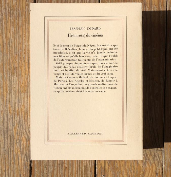 Jean-Luc Godard - Histoire(s) du cinema