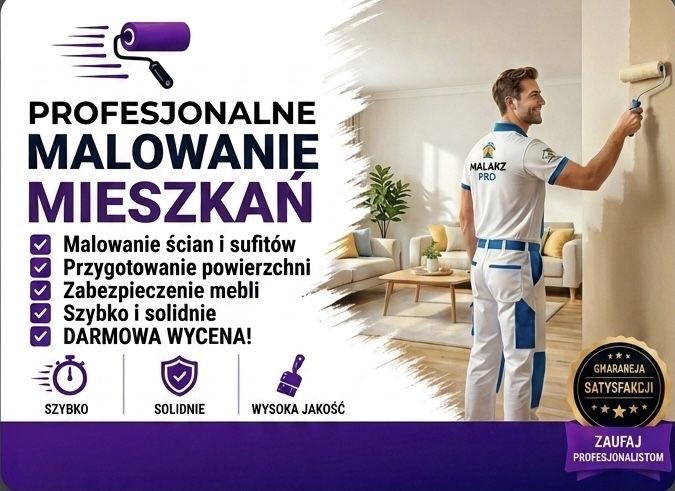Malowanie mieszkań