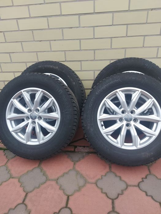 Диски з шинами Nokian R17 5х112 VW Passat, Audi A6, Q5, Superb, Seat