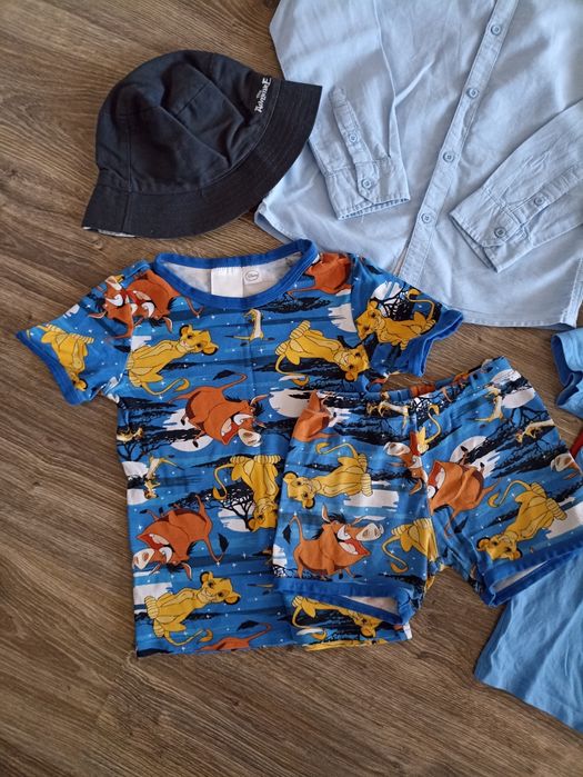 Mega paka, zestaw ubrań dla chłopca 122, 128