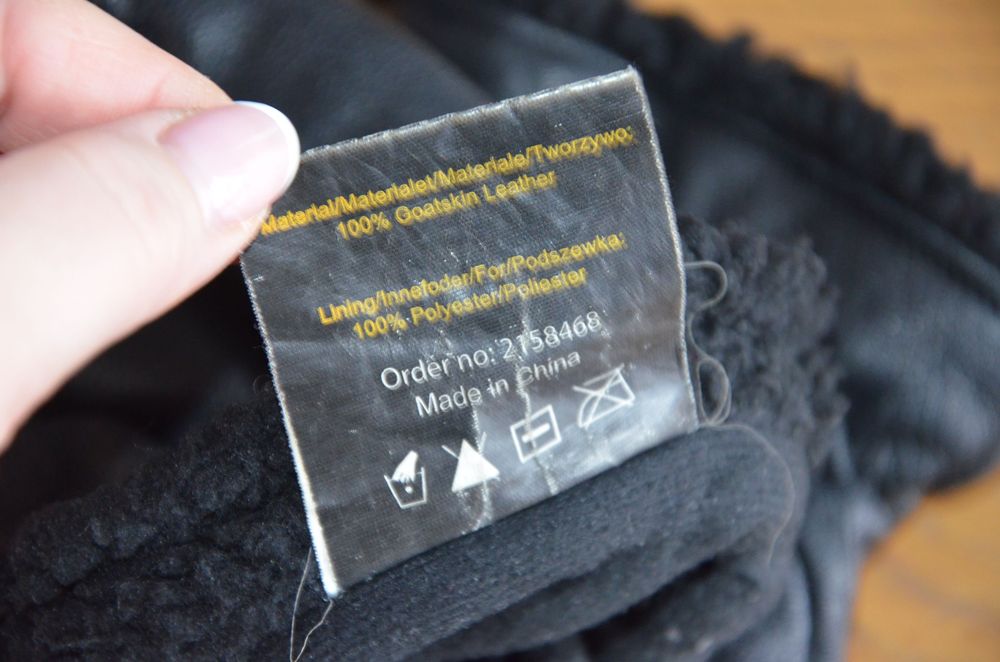 męskie rękawiczki 100% skóra r. L/XL łapawice