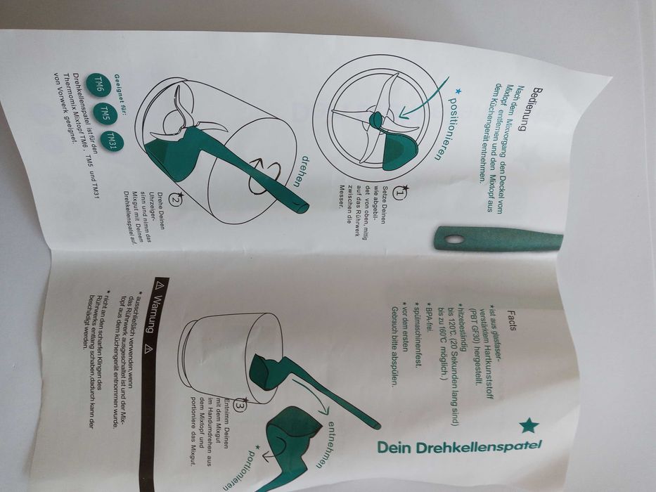 Espátula para Bimby