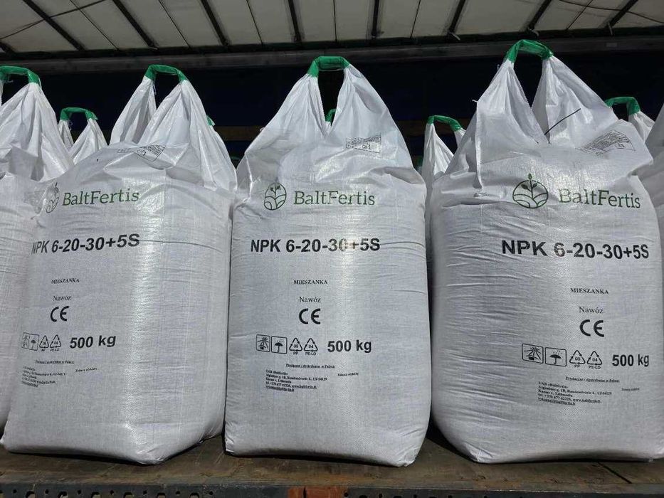 Nawóz NPK+S  tańszy zamiennik polifoski 6