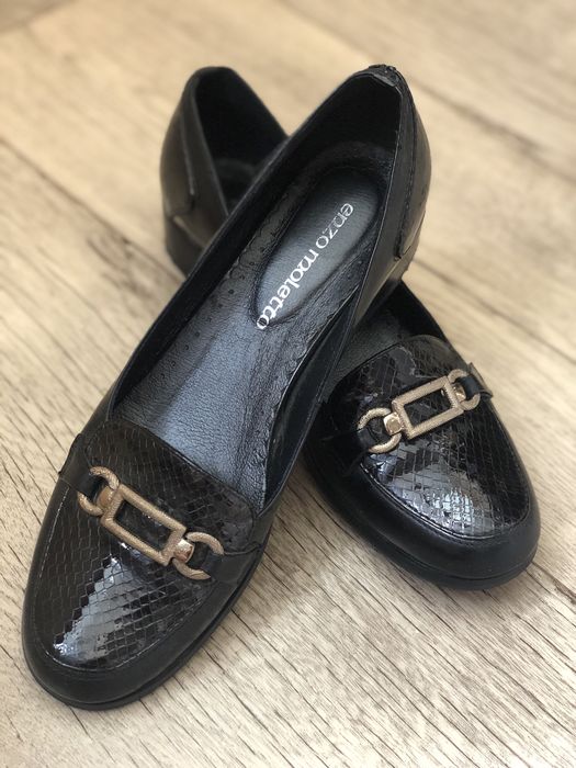 Туфлі, лофери, шкіряні