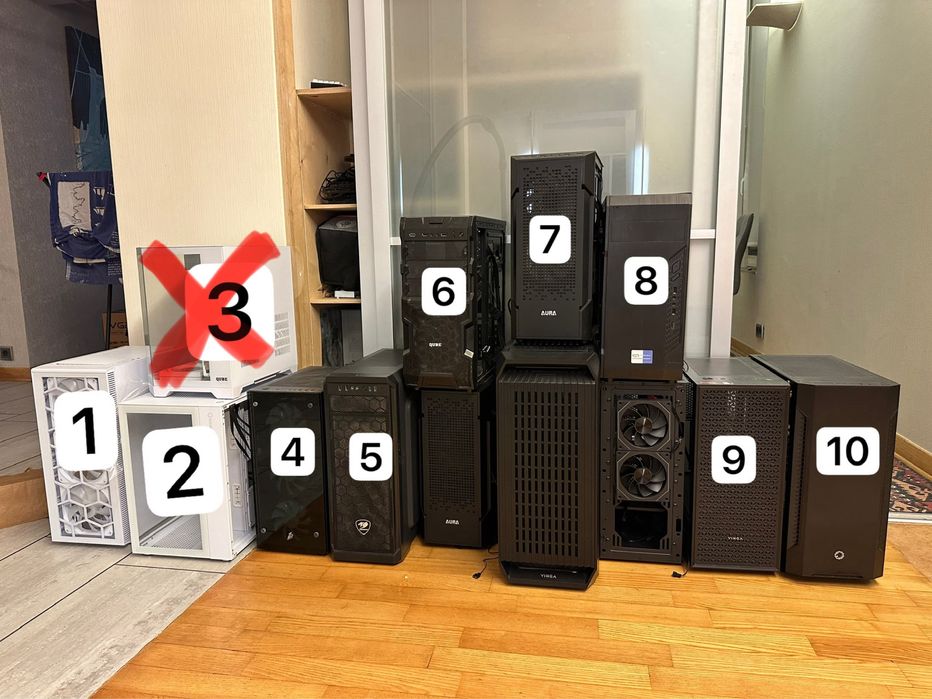 Игровые Корпуса Киев Самовывоз 9 Штук Оптом