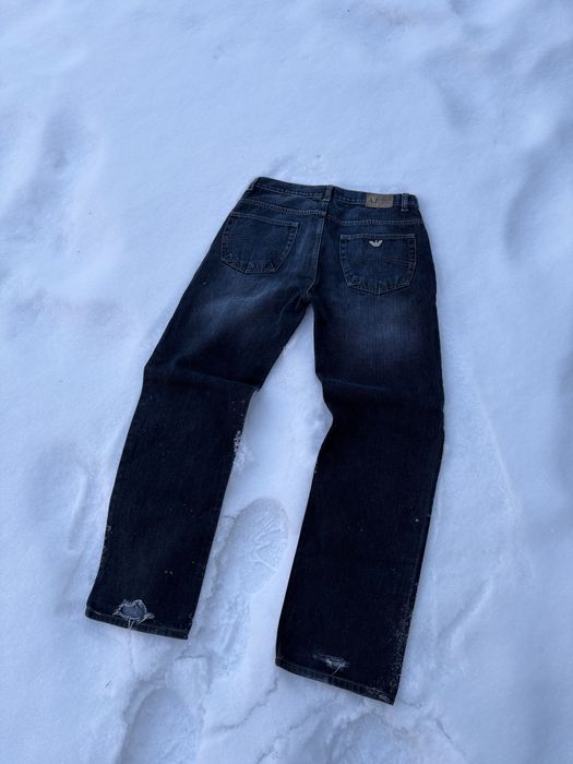 Джинси Armani metal logo 32 size