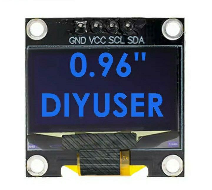 OLED дісплей 0.96дюйма. I2C монохромный 128 х 64 SSD1306