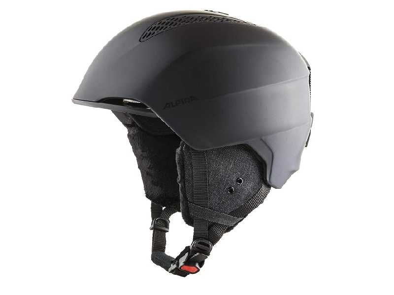 Шлем Шолом лижний ALPINA Unisex GRAND Чорний матовий 54-57 см