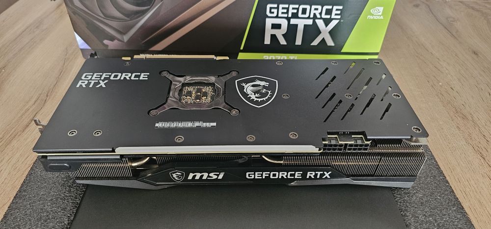 MSI GeForce RTX 3070 Ti Gaming X Trio 8gb RGB + Caixa Original