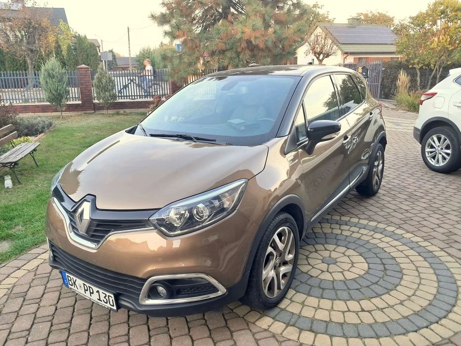 Renault Captur Bezwyp.SKÓRA.Ledy.KAMERA.Grzane Fotele.NAVI..Lakier Oryginał
