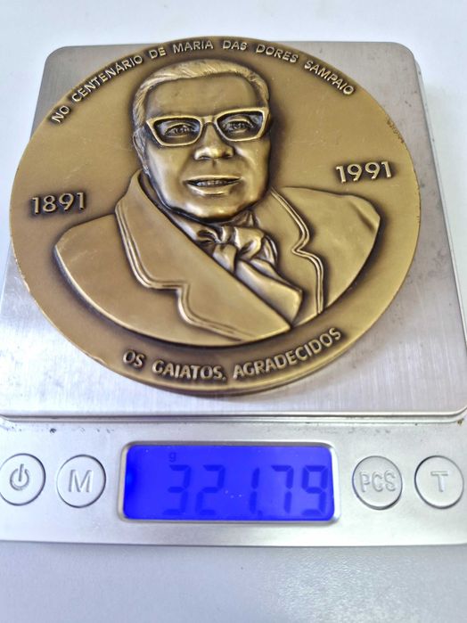 Medalhas de bronze commemorativas
