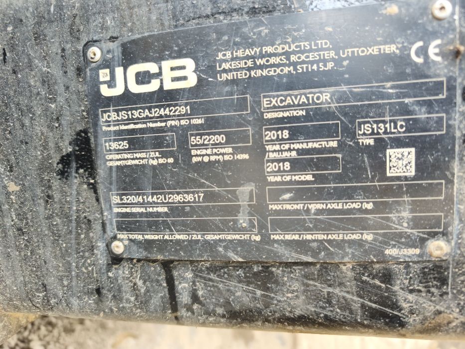 Giratória JCB 131