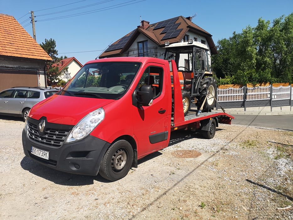 Transport Maszyn budowlanych Laweta Kraków i okolice