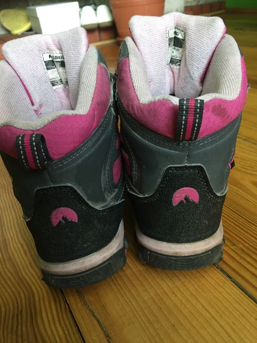 Buty elbrus zimowe 29 dziewczynki róż snieg