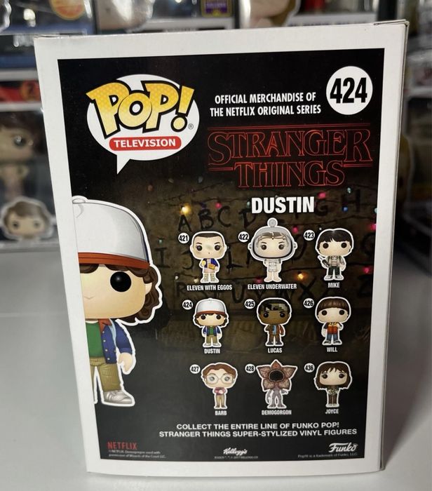 Funko Pop Dustin #424 Exclusive (2017) ексклюзивна фігурка Дастін