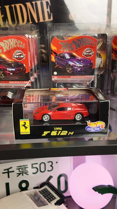 Hot Wheels 1994 Ferrari F512M 1:43