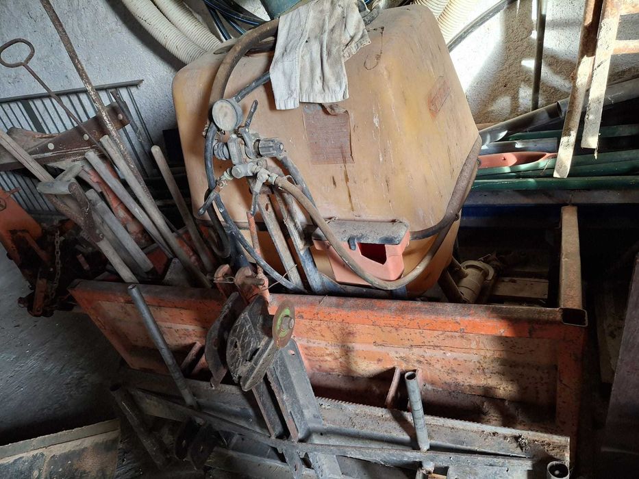 Escarificador artesanal de 3 facas