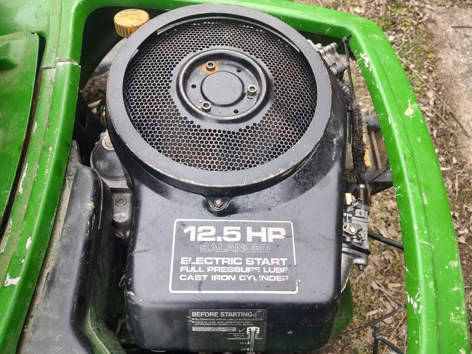 Kosiarka Traktorek John Deere RX75 RX95 Kawasaki FB460V 12.5KM pompa